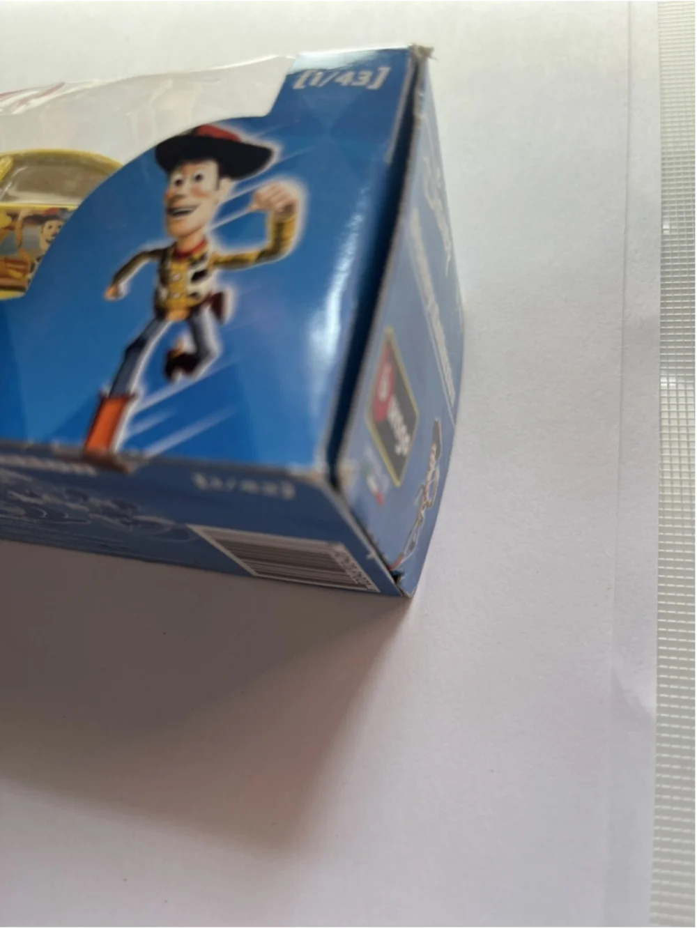 Disney bburago Toy Story's Woody Car 1/43 Diecast In Box Italy TOO CUTE ,SEE